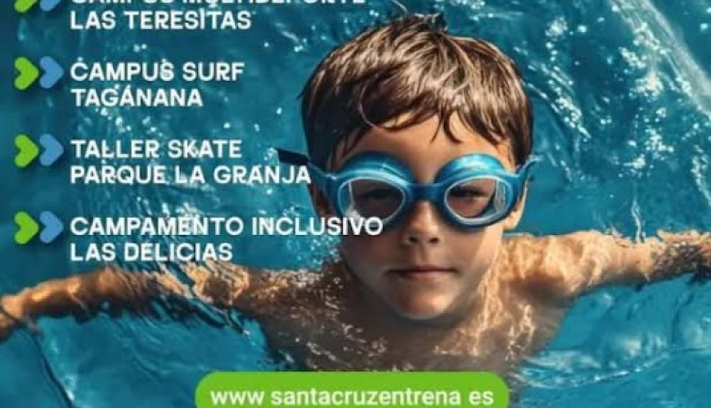 Santa Cruz abre la inscripción para las actividades deportivas de verano