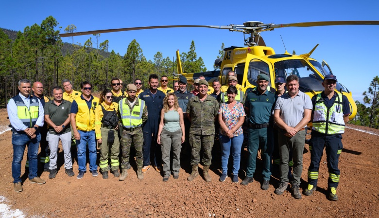 El Cabildo de Tenerife presenta el mayor operativo contra incendios forestales en la historia de Canarias