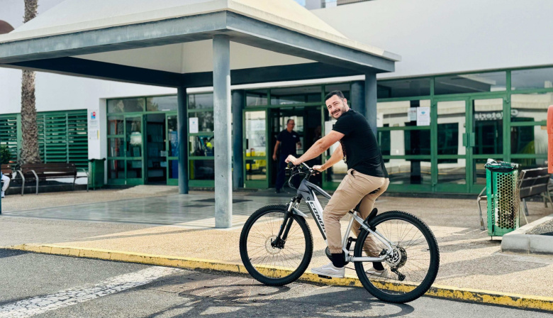 La Gerencia de Servicios Sanitarios de Lanzarote promueve el uso de la bicicleta entre sus profesionales