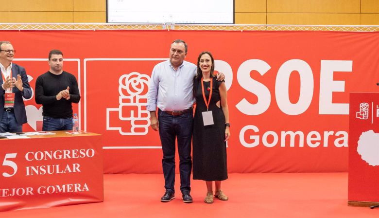 Manuel Ramón Plasencia asume la secretaría general del PSOE en La Gomera en su XV Congreso insular