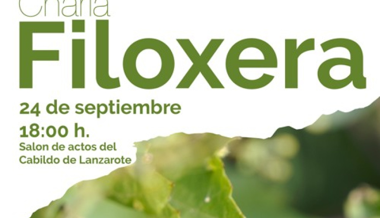 El Cabildo de Lanzarote organiza una charla informativa sobre la filoxera dirigida al sector agrícola, vitivinícola y bodeguero