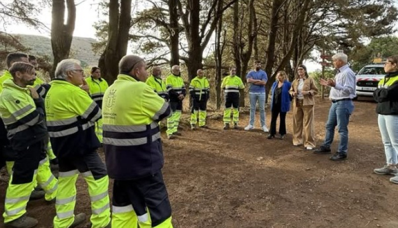 Cabildo de El Hierro y GESPLAN prorrogan el Servicio de Mantenimiento y Conservación de Taludes de Carreteras en la isla de El Hierro