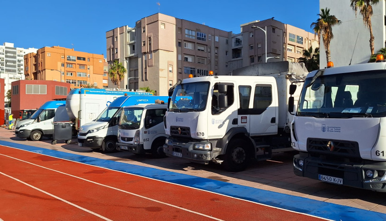 El Ayuntamiento de Las Palmas de Gran Canaria adjudica la adquisición y el mantenimiento de neumáticos para el Servicio Municipal de Limpieza