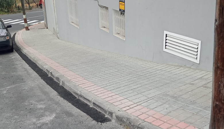 El Ayuntamiento de Las Palmas de Gran Canaria mejora la movilidad en los barrios de La Milagrosa y Riscos Negros
