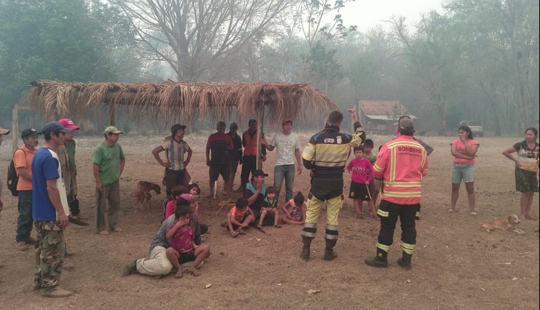 Los EIRIF participan en una misión internacional de apoyo en Bolivia ante la emergencia por incendios forestales