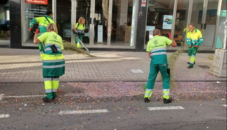 Limpieza Viaria de Telde resuelve más del 83% de las incidencias a través del canal de WhatsApp