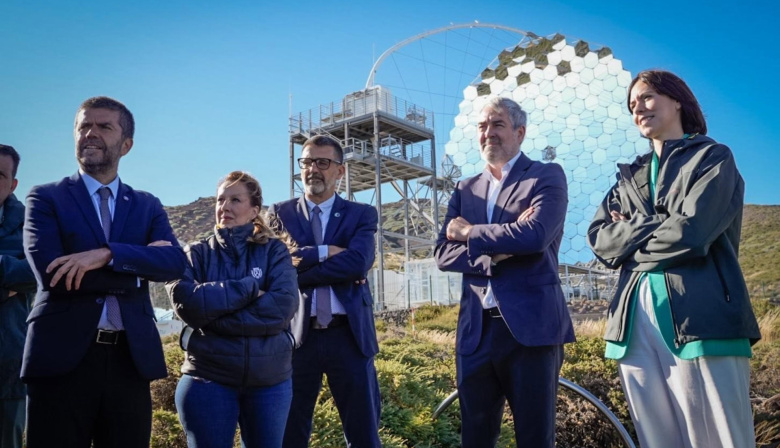 El Gobierno canario garantiza ante el consorcio su "firme apoyo" a la instalación del gran telescopio en La Palma