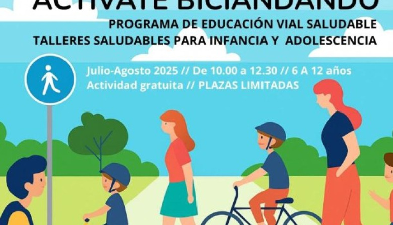 El Área de Seguridad Vial del Cabildo abre la inscripción en su programa “Actívate Biciandando”