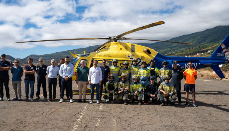 Transición refuerza el dispositivo contra incendios forestales con un nuevo helicóptero para los EIRIF