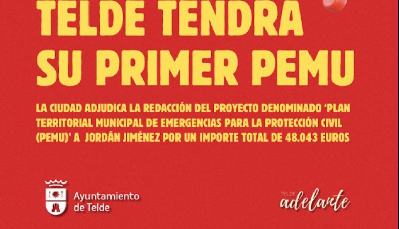 Telde contará por primera vez en su historia con un Plan Territorial Municipal de Emergencias de Protección Civil