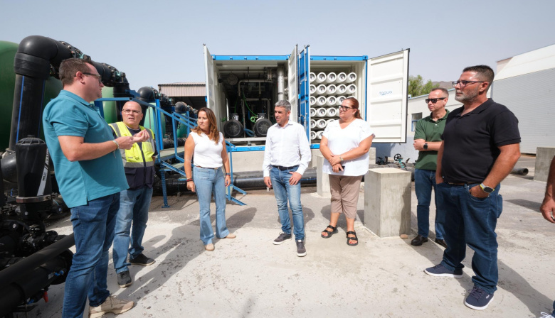 El Gobierno canario incrementará el agua de riego agrícola en 2500 m³/día con una nueva desaladora en Fuerteventura