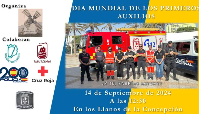 Los Llanos de la Concepción se prepara para celebrar el Día Mundial de los Primeros Auxilios