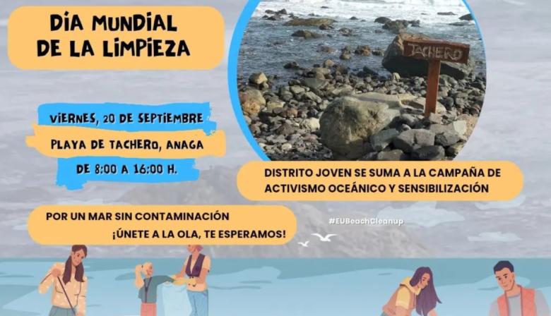 Santa Cruz de Tenerife impulsa una acción con motivo del Día Mundial de la Limpieza