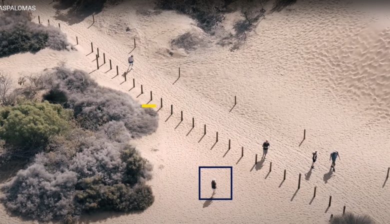 Se multiplican por seis las sanciones por transitar y acampar en zonas protegidas de las Dunas de Maspalomas