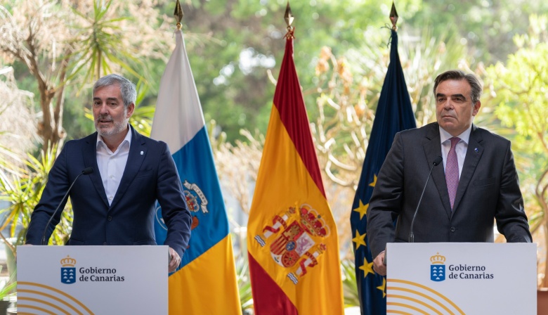 Fernando Clavijo destaca el respaldo clave de la Unión Europea a Canarias para la gestión del fenómeno migratorio