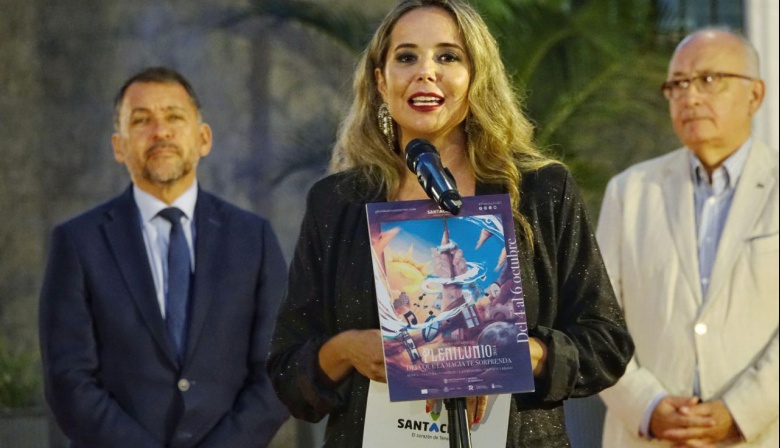 Un espectáculo de drones con música de la Filarmónica iniciará Plenilunio Santa Cruz