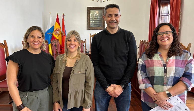 El Ayuntamiento de Agaete renueva su compromiso con la Fundación canaria ECCA EDU