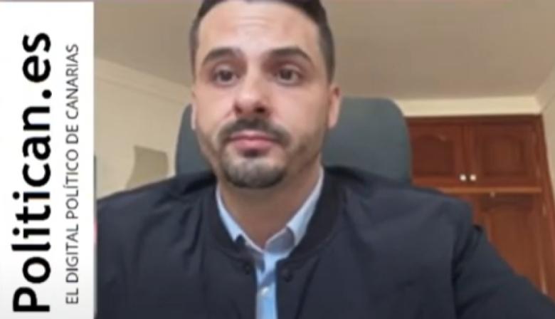 David Toledo: "Si no se modifica la Ley del Menor y se incumple la Agenda Canaria CC votará en contra de los PGE"
