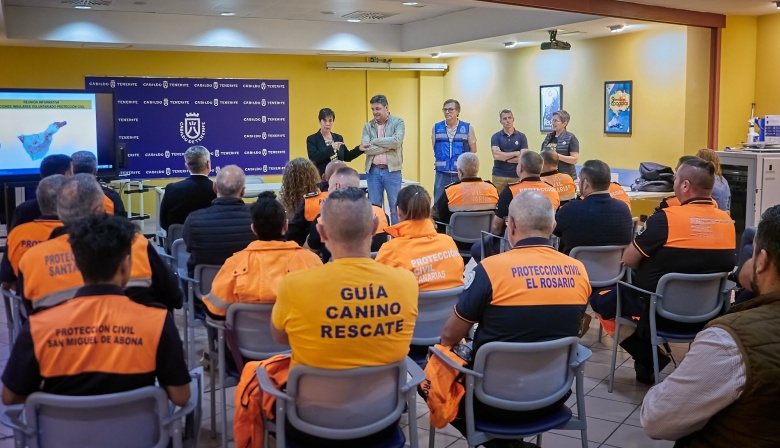 Cabildo de Tenerife y Cruz Roja refuerzan la formación del voluntariado en materia de Protección Civil