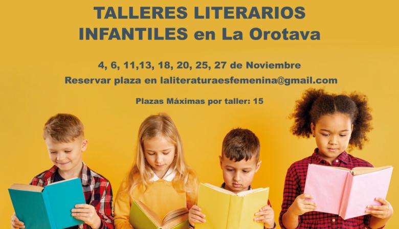 Talleres infantiles en el Municipio de La Orotava del 4 al 27 de noviembre