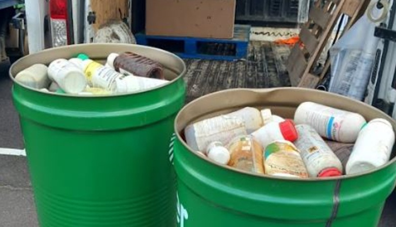 El Cabildo de Tenerife retira 2.500 kg de residuos fitosanitarios acumulados en explotaciones agrícolas