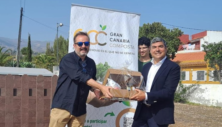 Santa Brígida se convierte en el primer municipio de Gran Canaria con compostadora comunitaria