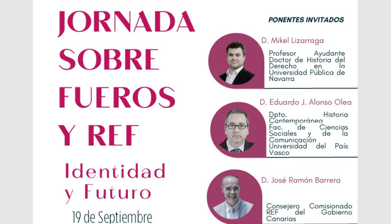 Fuero Canario organiza la Jornada sobre Fueros y REF: "Identidad y Futuro" en Las Palmas de Gran Canaria
