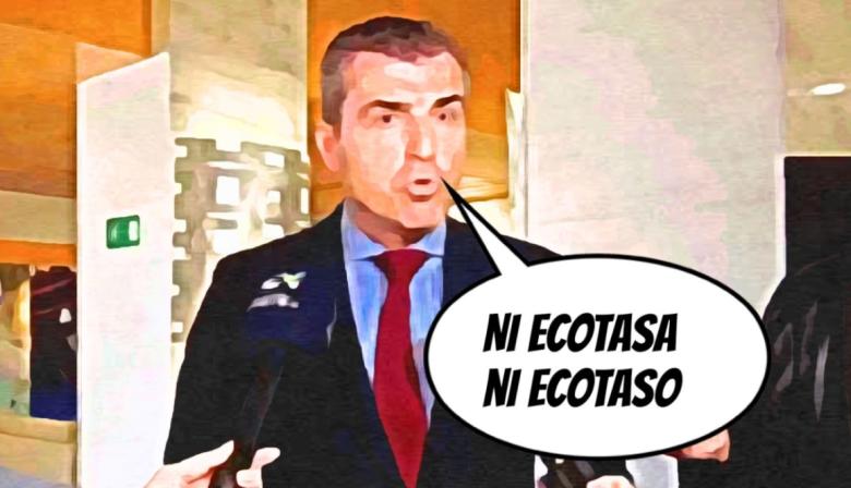 Manuel Domínguez se muestra rotundo en su postura y asevera que desde el PP no habrá "Ni ecotasa, ni ecotaso"