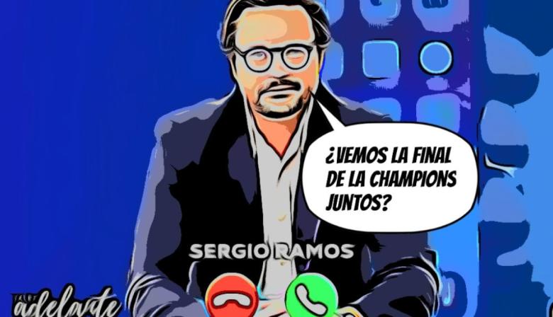 Sergio Ramos busca con quien ver la Final de la Champions