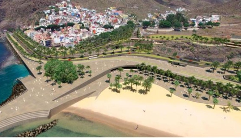 Santa Cruz remite al órgano ambiental la modificación del PGOU-92 de Las Teresitas