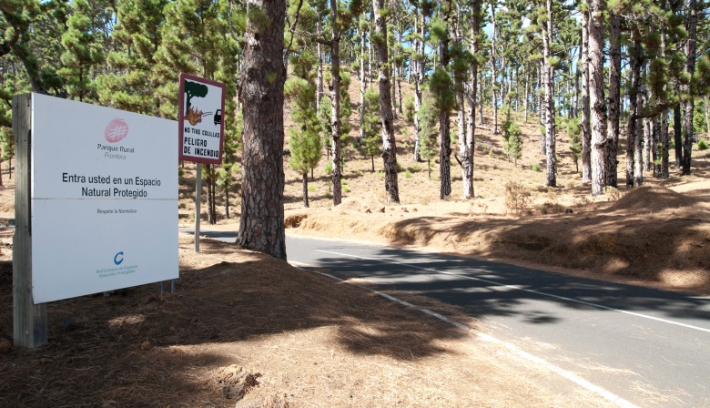 El área de Medio Ambiente del Cabildo de El Hierro impulsa obras de mejora de la red insular de las pistas forestales