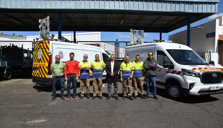 El Cabildo de Tenerife moderniza la flota con dos nuevos vehículos para el Servicio de Carreteras