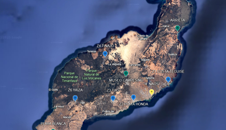 Lanzarote fortalece la movilidad eléctrica con la instalación de nuevos puntos de recarga rápida