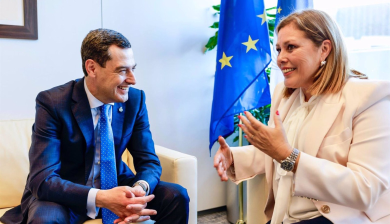 Astrid Pérez y Juanma Moreno reivindican que los territorios sean escuchados en el futuro presupuesto de la UE