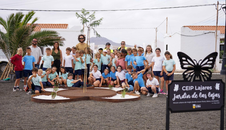La Oliva pone en marcha el proyecto ‘El jardín urbano de mi cole’