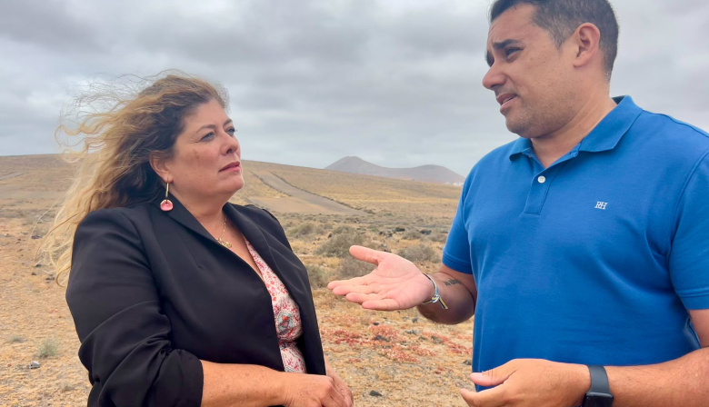 Yoné Caraballo propondrá en el Parlamento la declaración de “El Jable” como Parque Rural