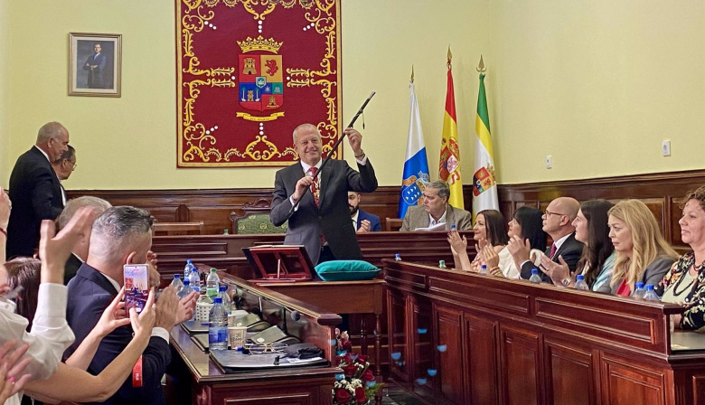 José Agustín Arencibia, nuevo alcalde de Teror, incide en que el diálogo caracterizará los dos próximos años