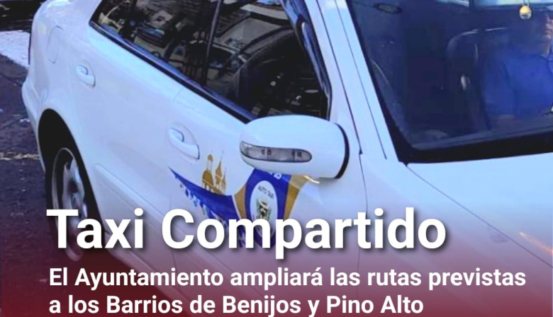 La Orotava ampliará las rutas del taxi compartido a los barrios de Benijos y Pino Alto
