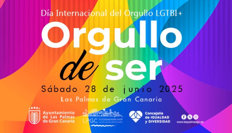 Las Palmas de Gran Canaria celebra el Día Internacional del Orgullo LGTBI+ bajo el lema ‘Orgullo de Ser’