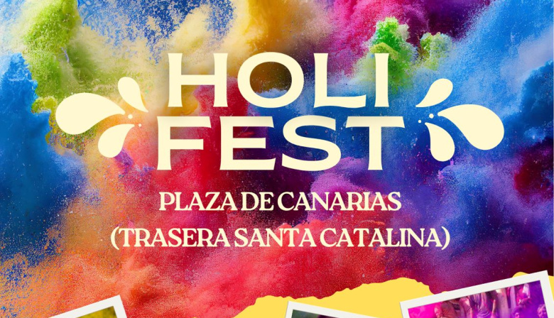 El Ayuntamiento de Las Palmas de Gran Canaria celebra una nueva edición del 'Holi Fest' con actividades familiares, gastronomía internacional y espectáculos de Bollywood