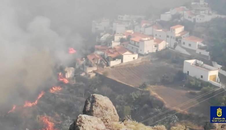 Canarias declara la situación de alerta por altas temperaturas y riesgo de incendio forestal en Gran Canaria