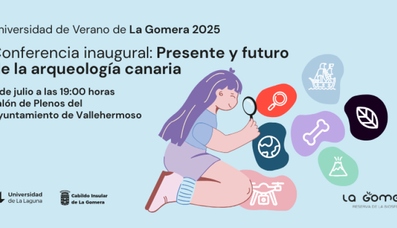 La Universidad de Verano arranca con una conferencia sobre el presente y futuro de la arqueología canaria