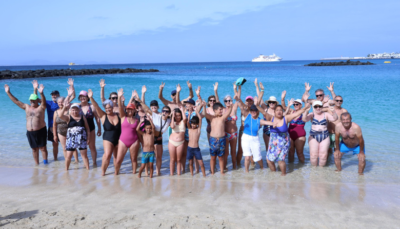 AquaBeach estrena la programación de verano del Cabildo de Lanzarote para las personas mayores