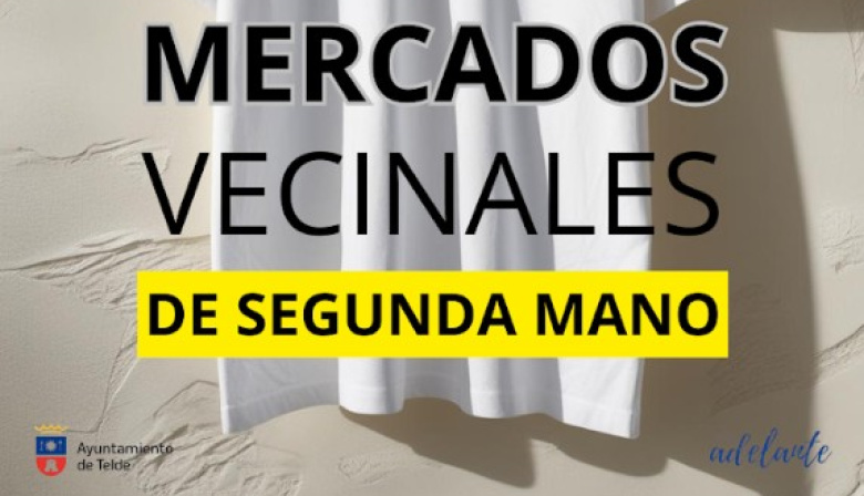 Telde impulsa este sábado el I Mercado Vecinal de Segunda Mano en San Gregorio