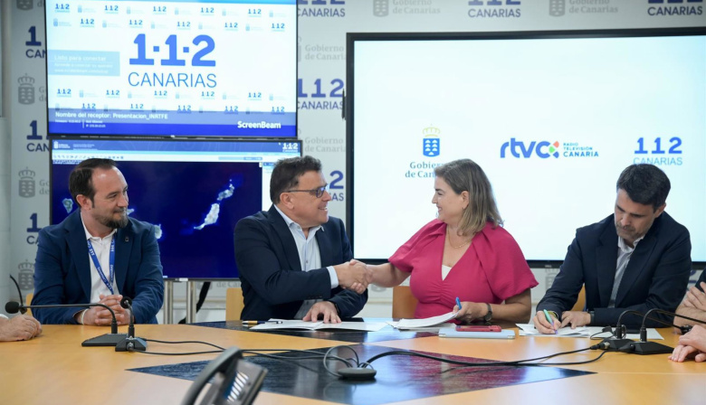 Gobierno de Canarias y RTVC cierran un protocolo para garantizar las comunicaciones en caso de emergencias