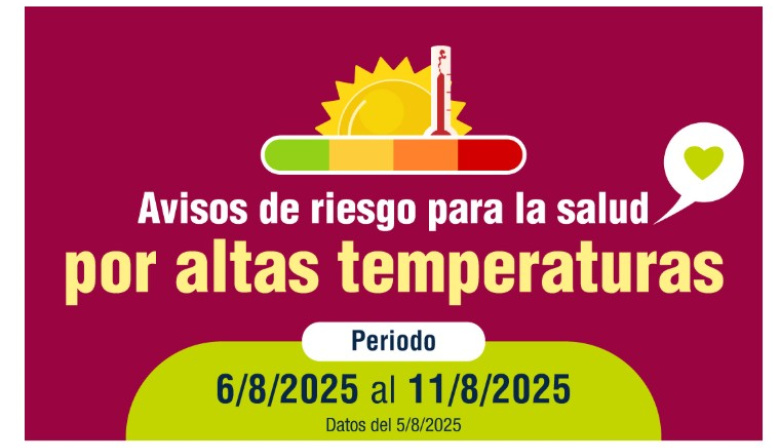 Sanidad emite avisos de riesgo para la salud por superación de umbrales de temperaturas extremas en Gran Canaria