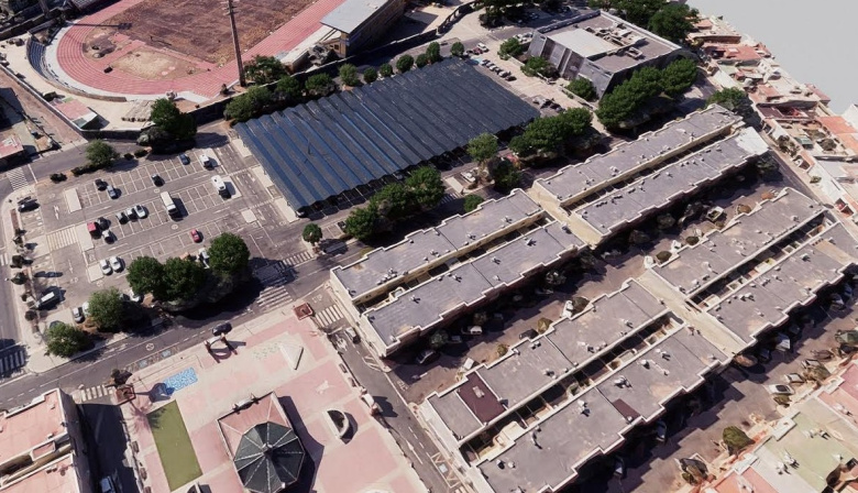 El Cabildo de Gran Canaria saca a licitación una de sus mayores cubiertas solares en San Fernando de Maspalomas