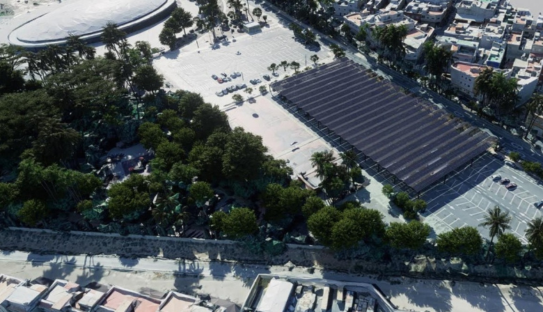 El Cabildo de Gran Canaria saca a licitación una instalación solar que dotará a Agüimes del recinto ferial más sostenible de Canarias