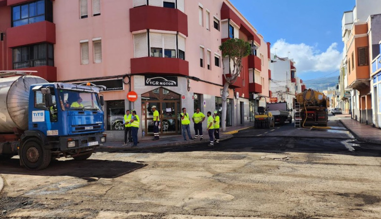 Telde mantiene abierto el plazo de licitación del proyecto de repavimentación de 120 calles
