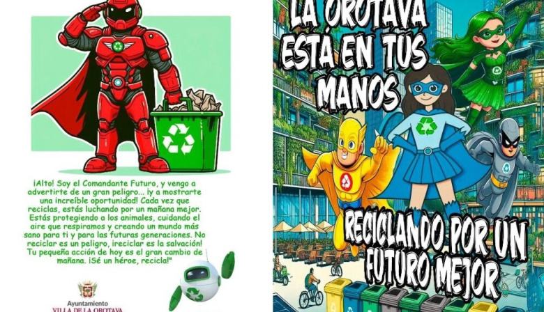 El Ayuntamiento de La Orotava apuesta por un futuro más sostenible con una campaña innovadora de reciclaje